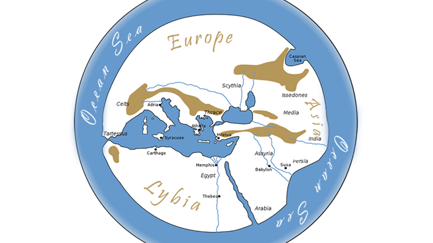 The First Map: The World According to the Early Greeks