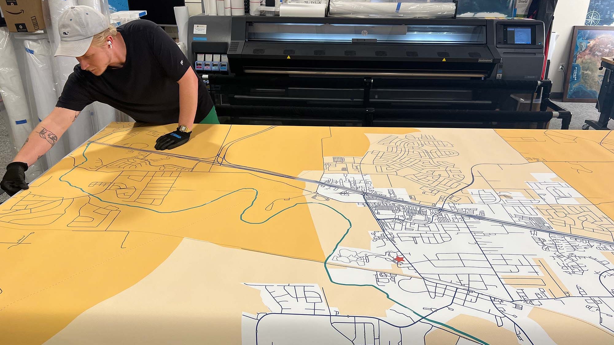 Elevate Your Office Decor: Discover the Impact of a Push Pin Map!