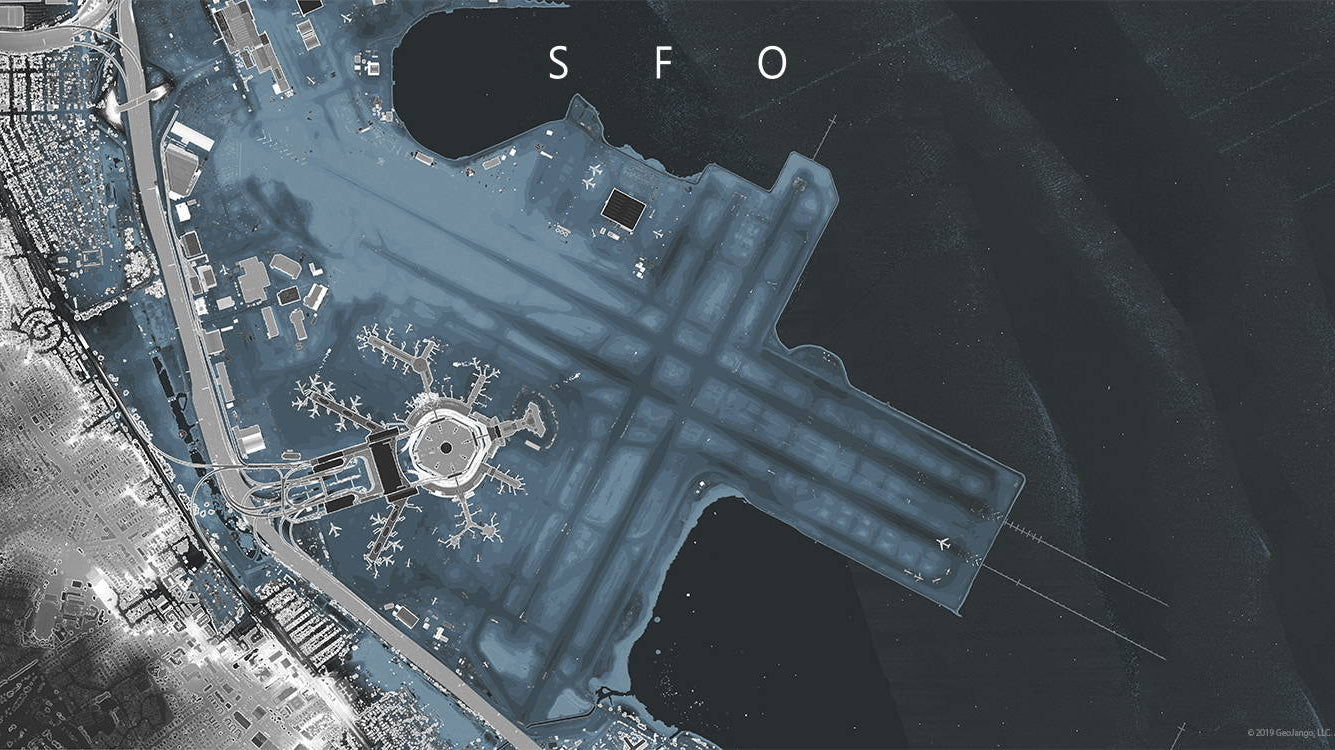 SFO Airport Map