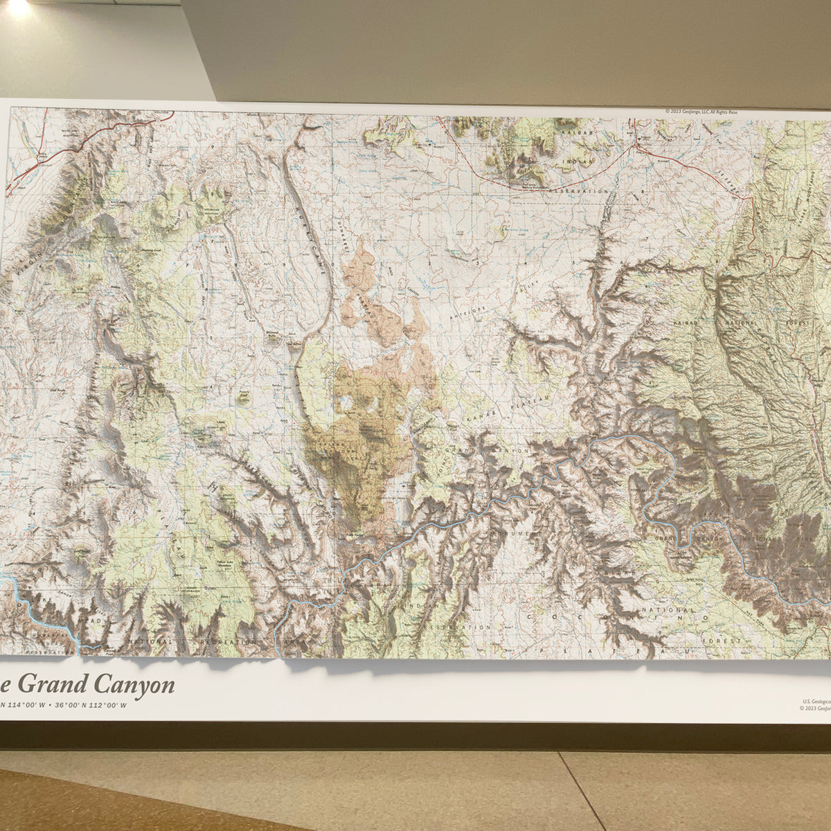 Shaded Relief Map Prints – GeoJango Maps