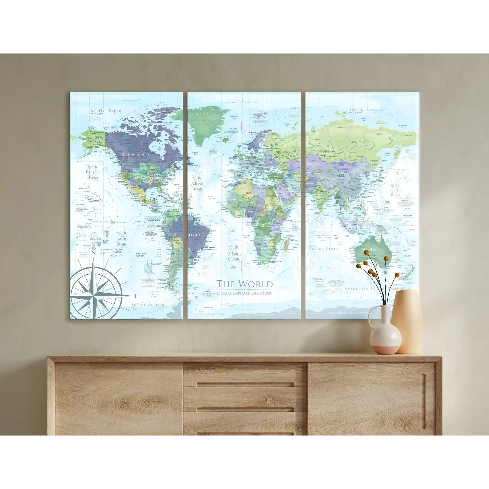 60x40 (Three 20x40 Panels)