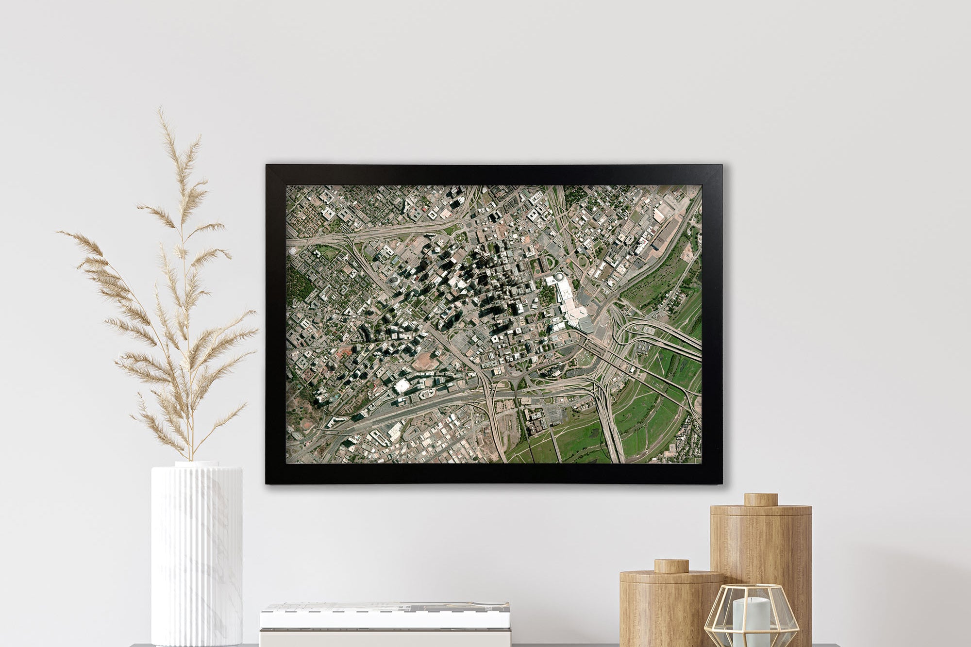 Dallas Satellite map