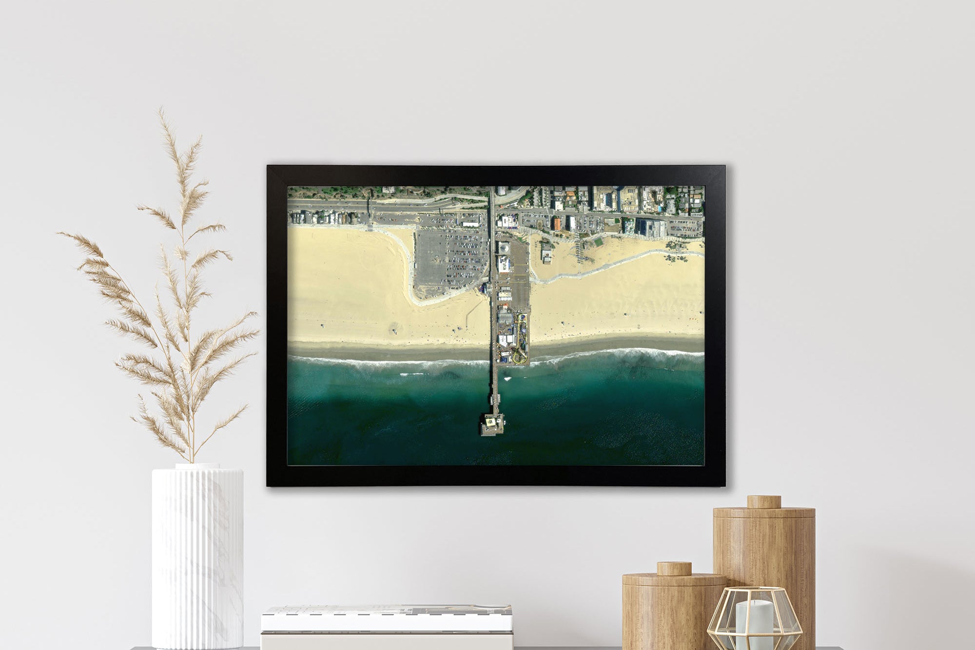 Southern California satellite print