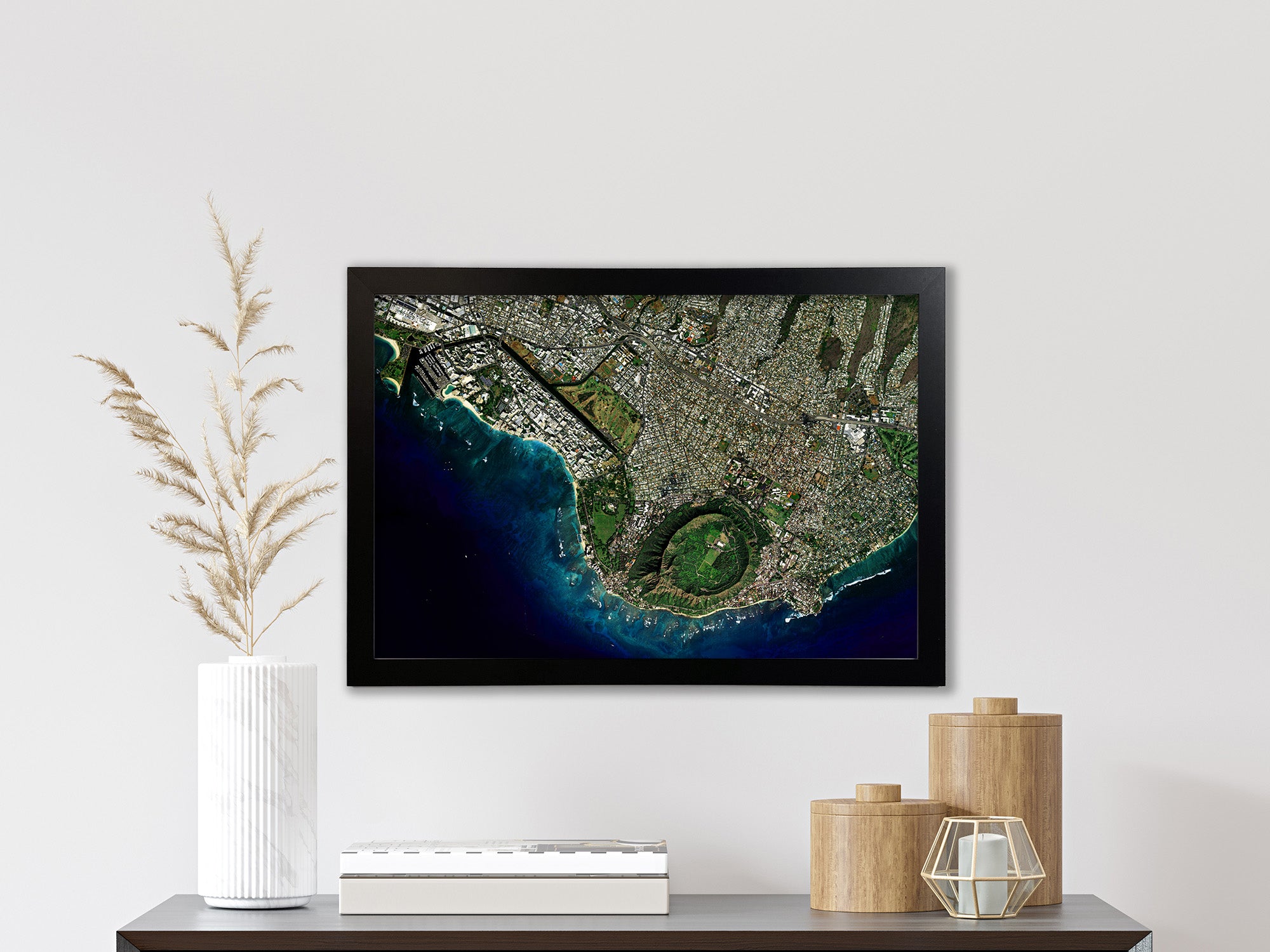 Hawaiian Beach Satellite Imagery