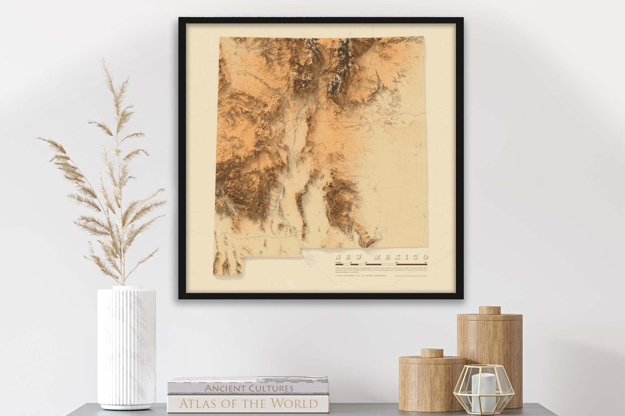 new mexico geology map