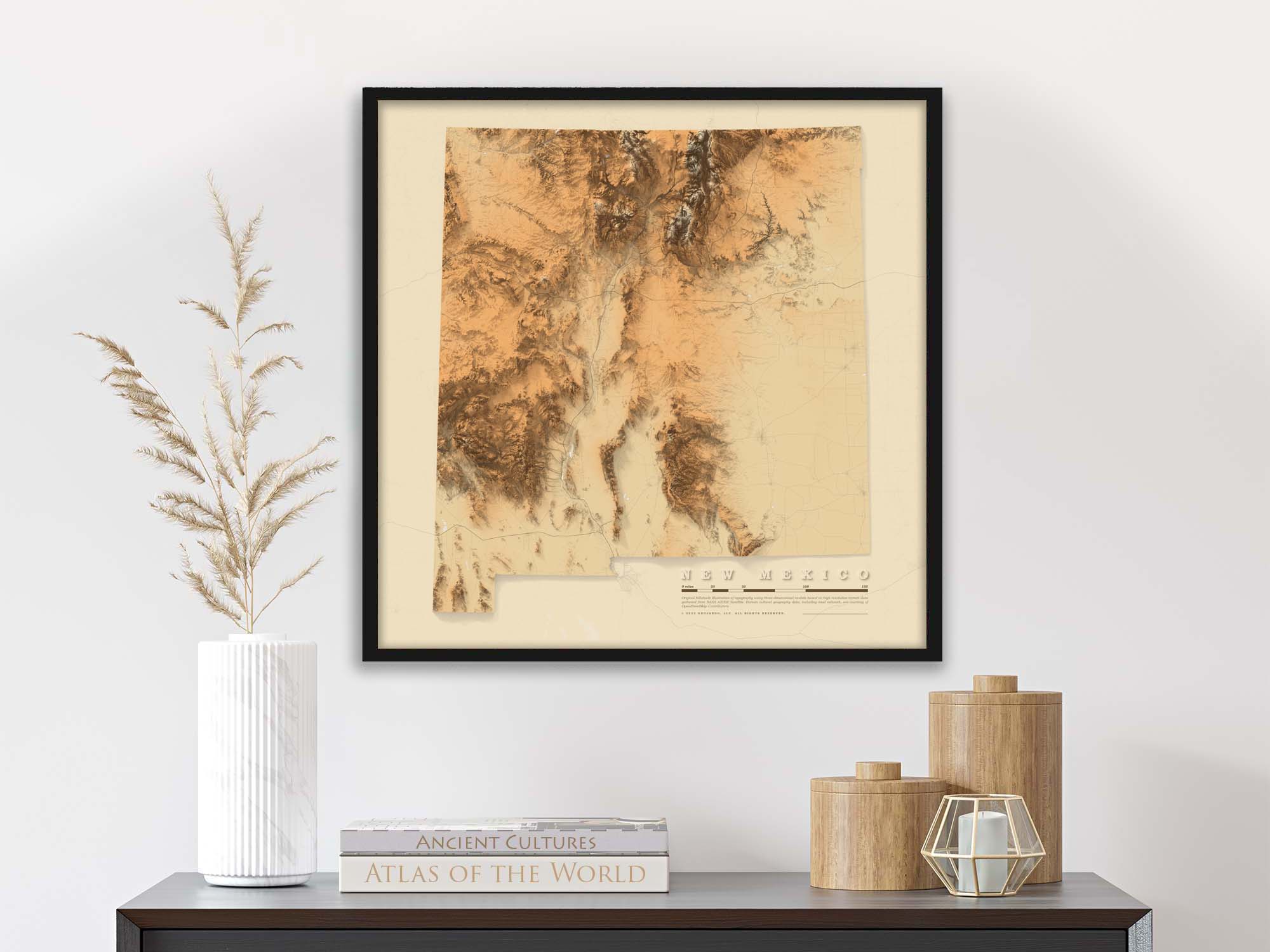 new mexico geology map