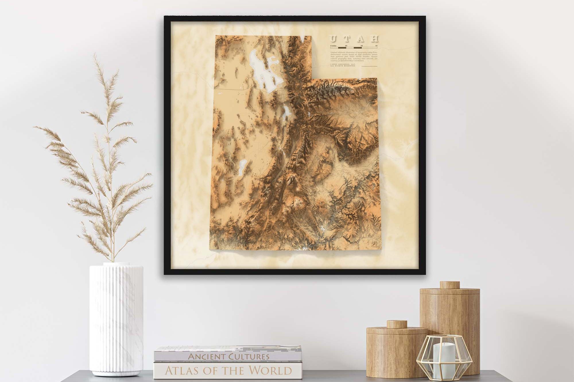 elevation map utah muir way
