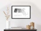 Massachusetts elevation map