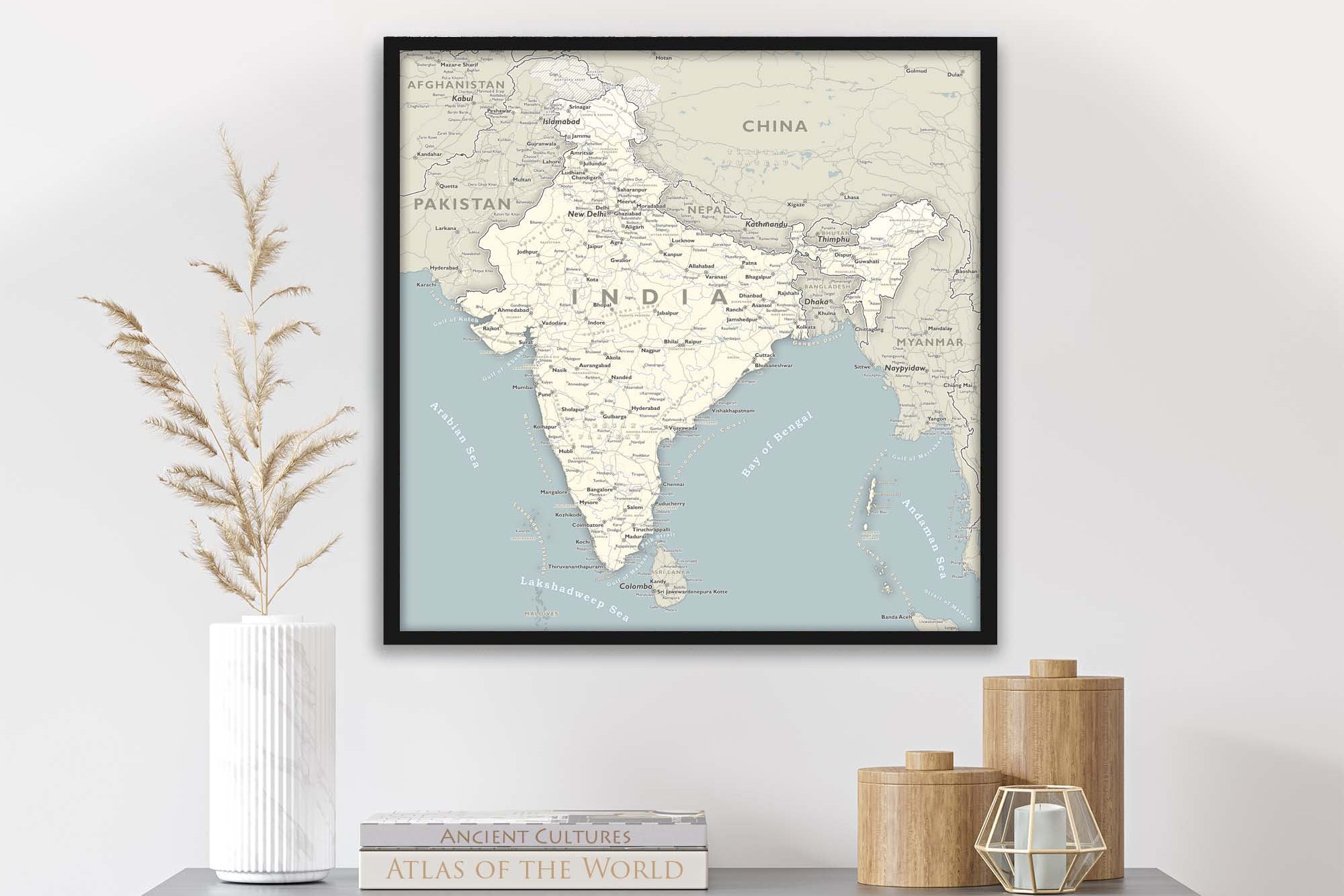 map of india with states