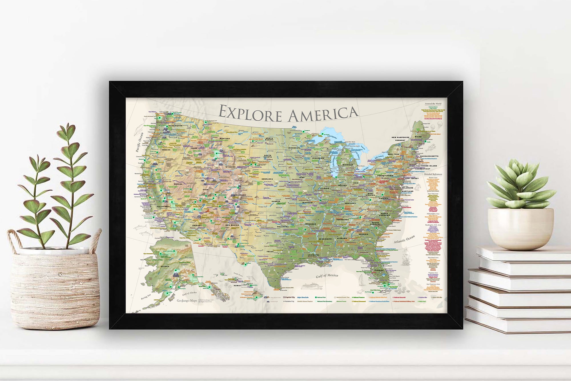 map of national park locations