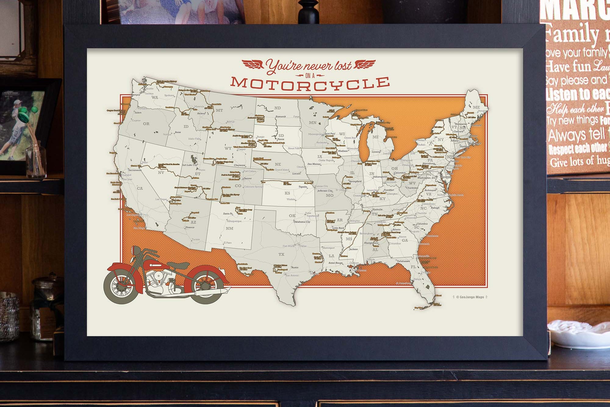 Best motorcycle routes across america for adults