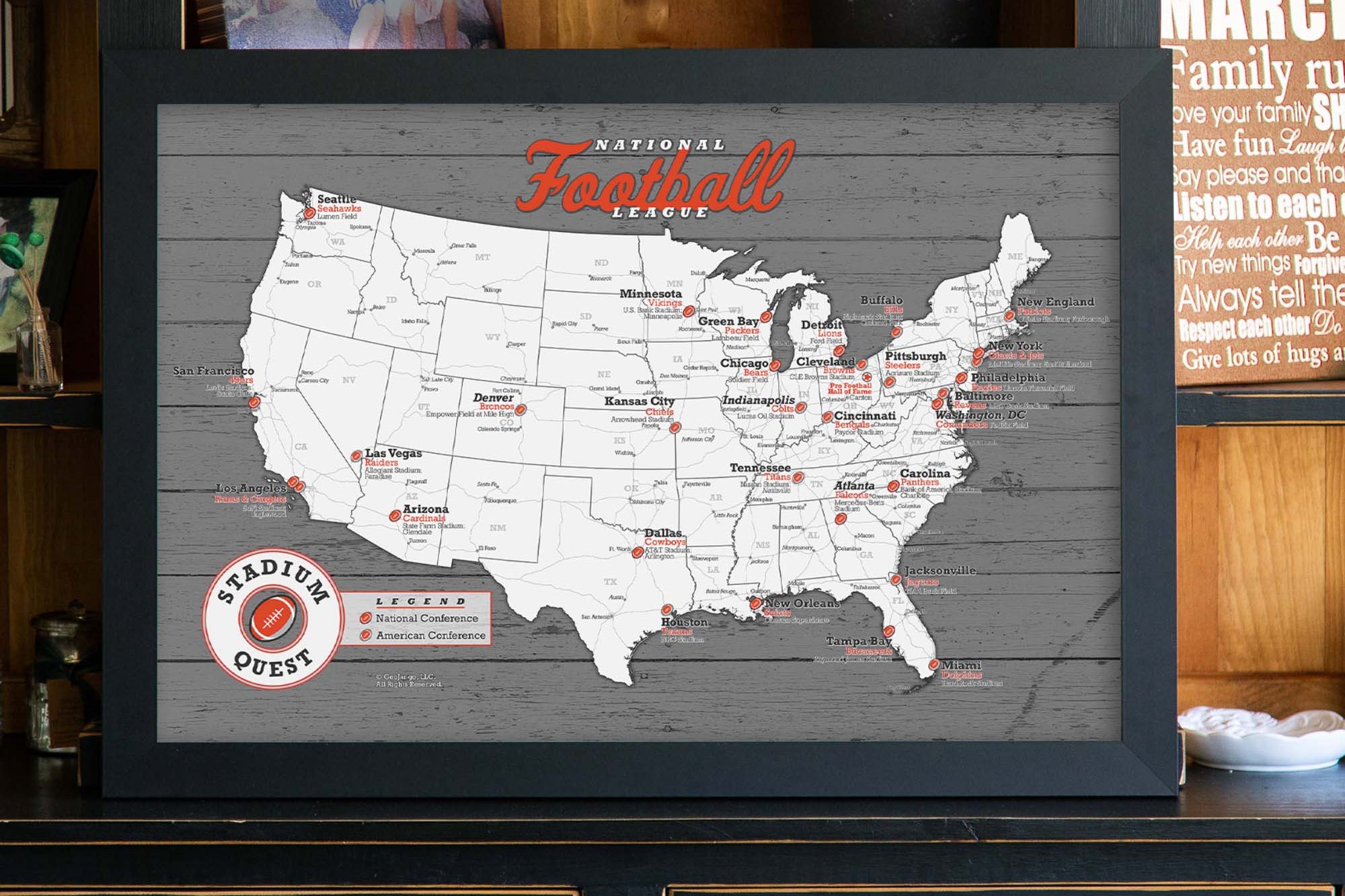track your favorite football teams
