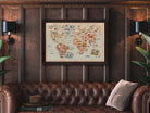 pictorial world map