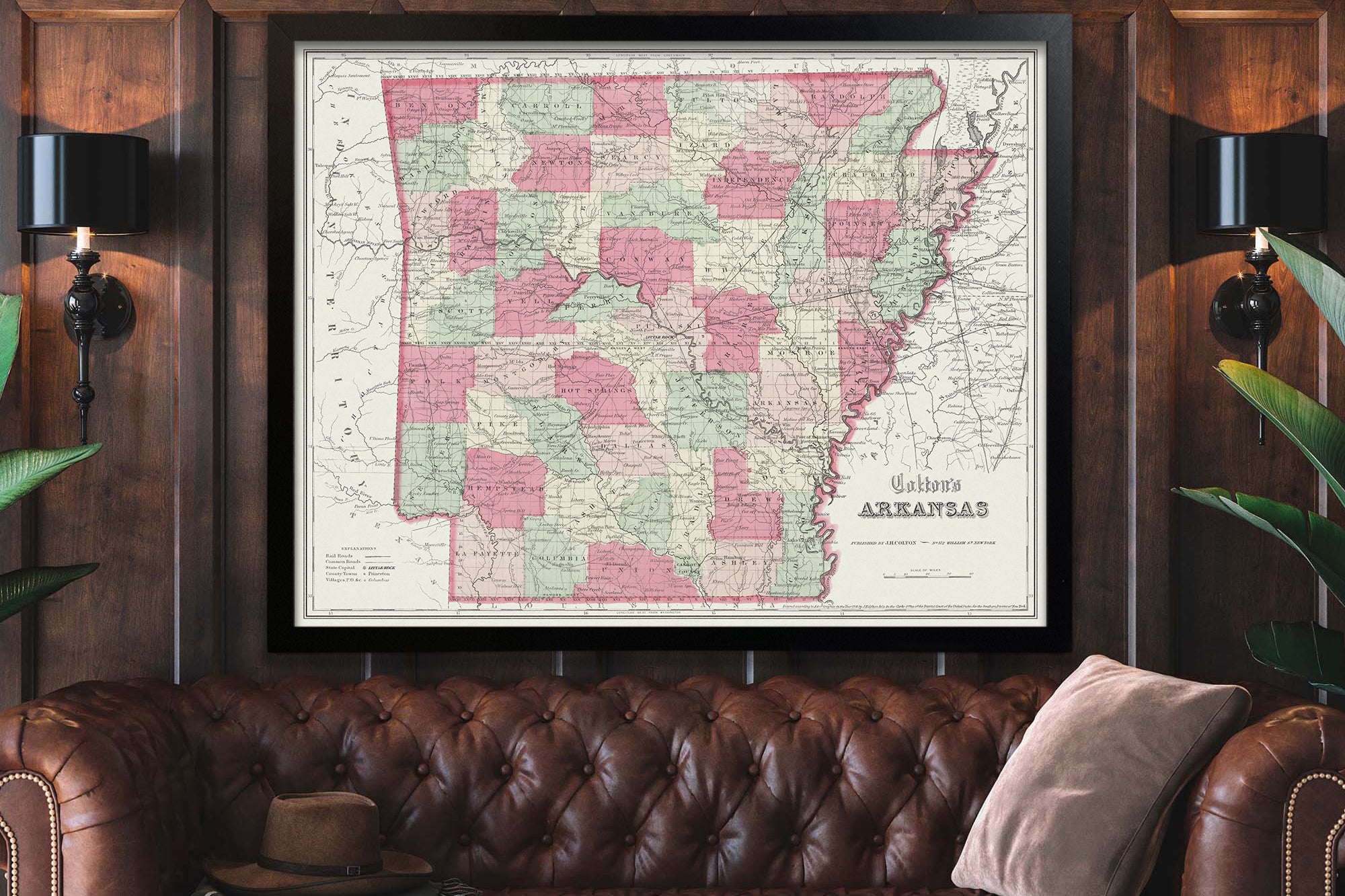 map of arkansas cities