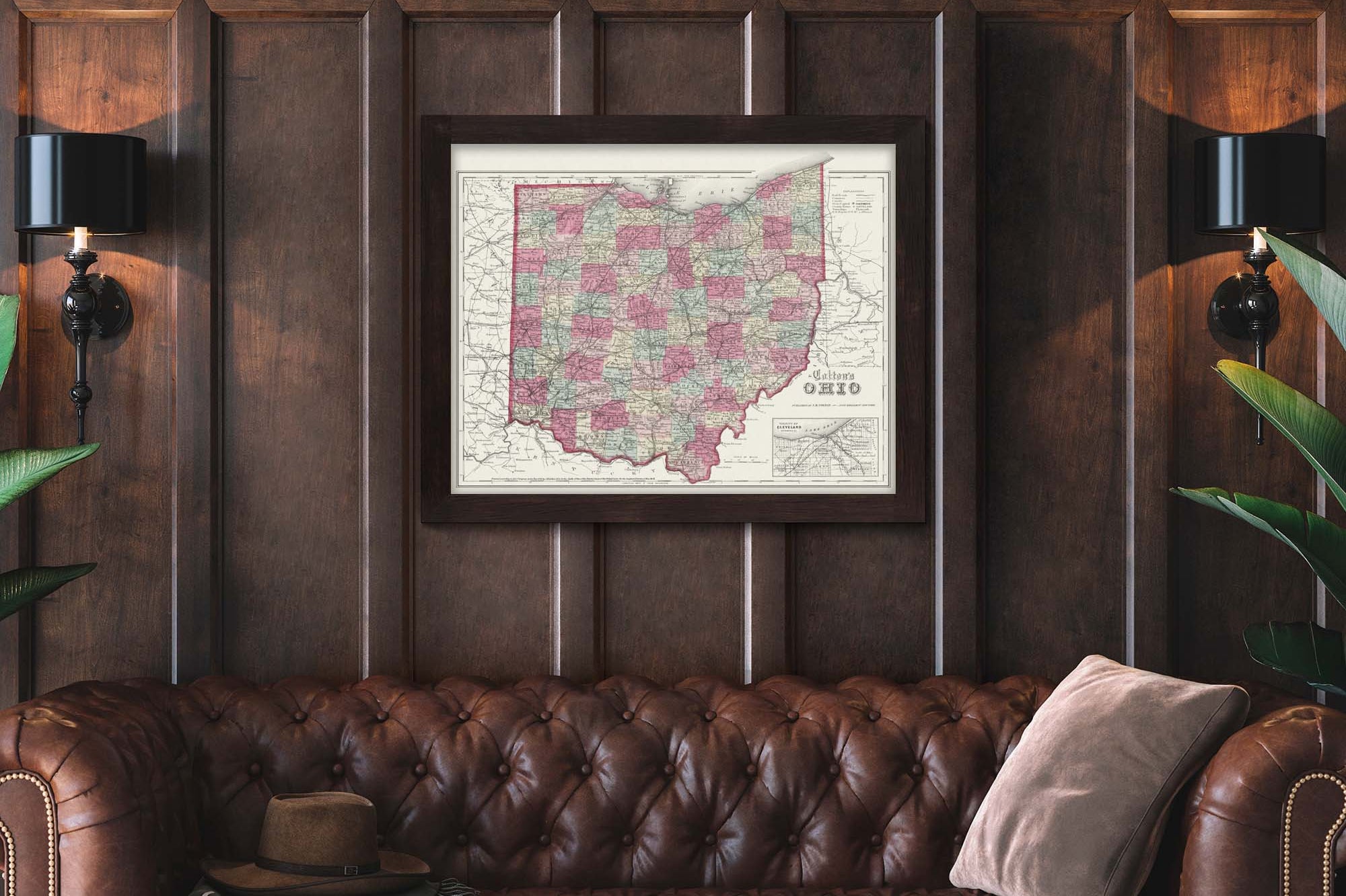 old ohio map