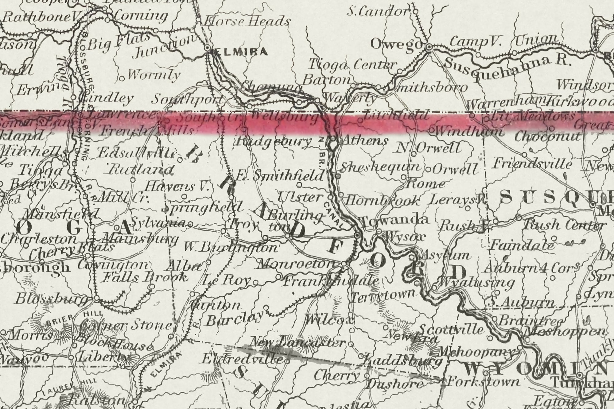 detailed PA maps 1800s