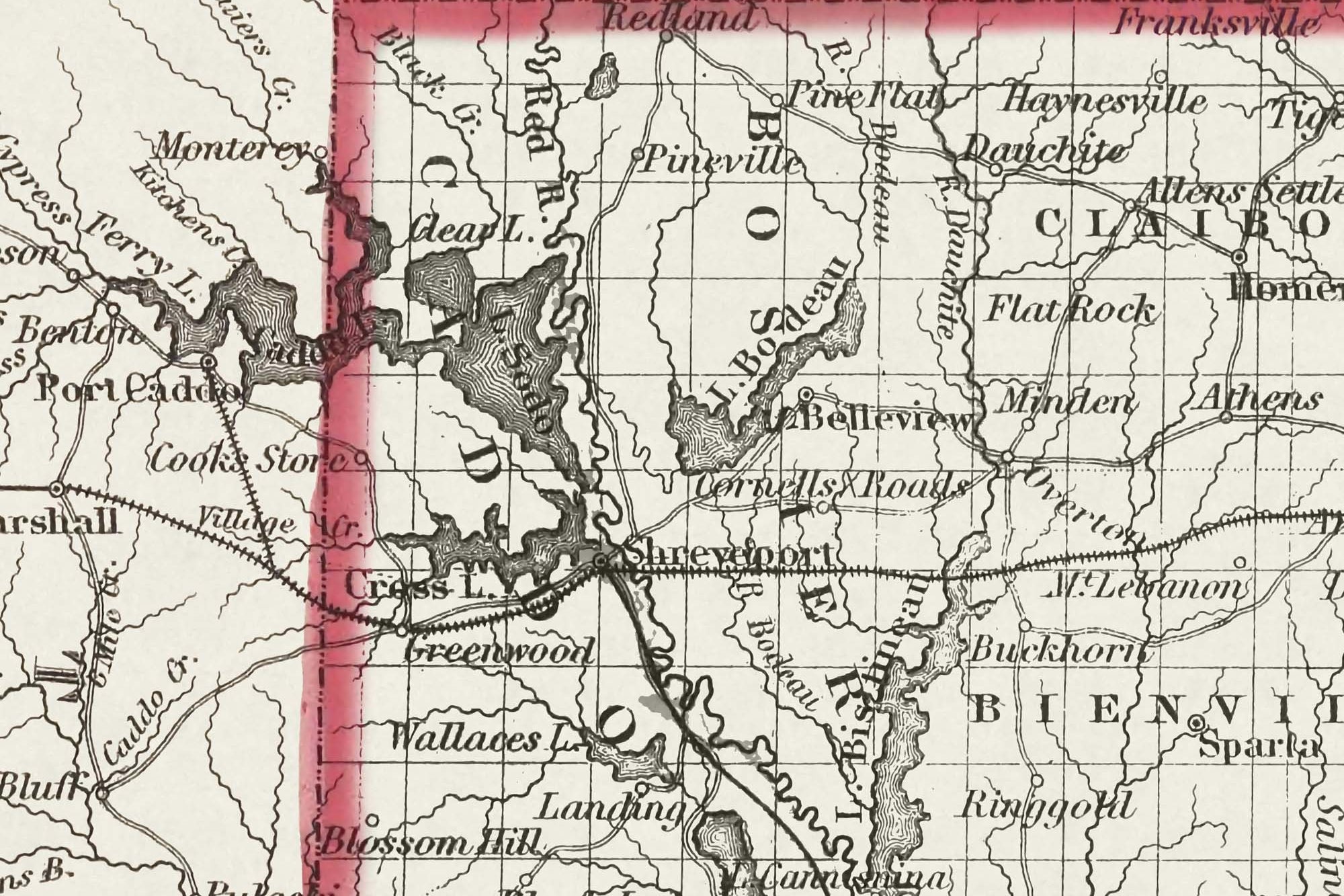 Vintage Louisiana wall art