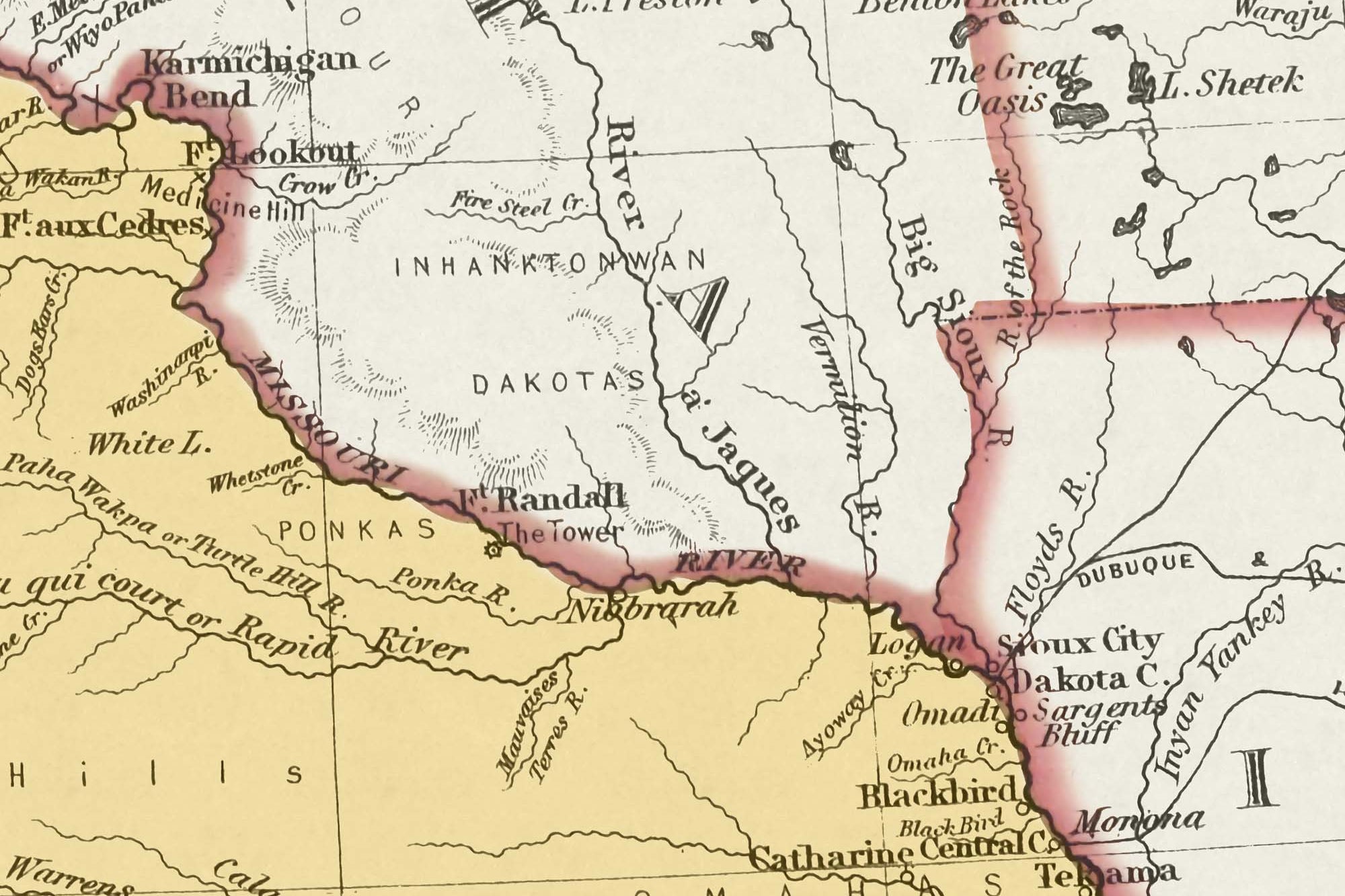 map of historic trails in kansas