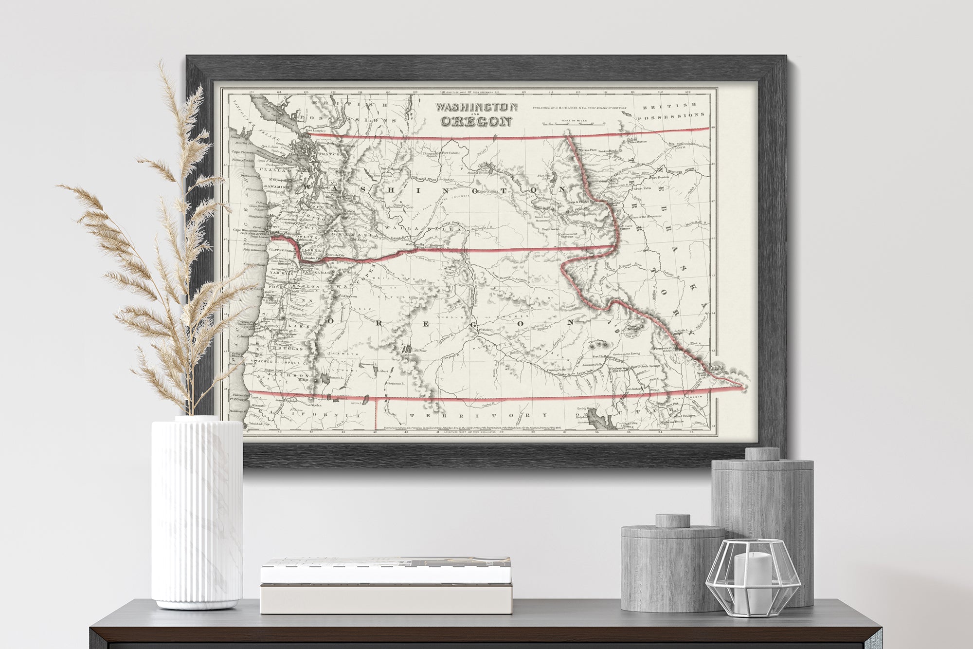 historical maps washington state