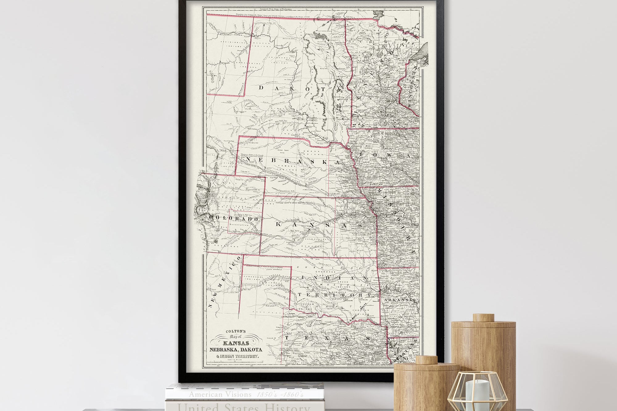 map of midwest region