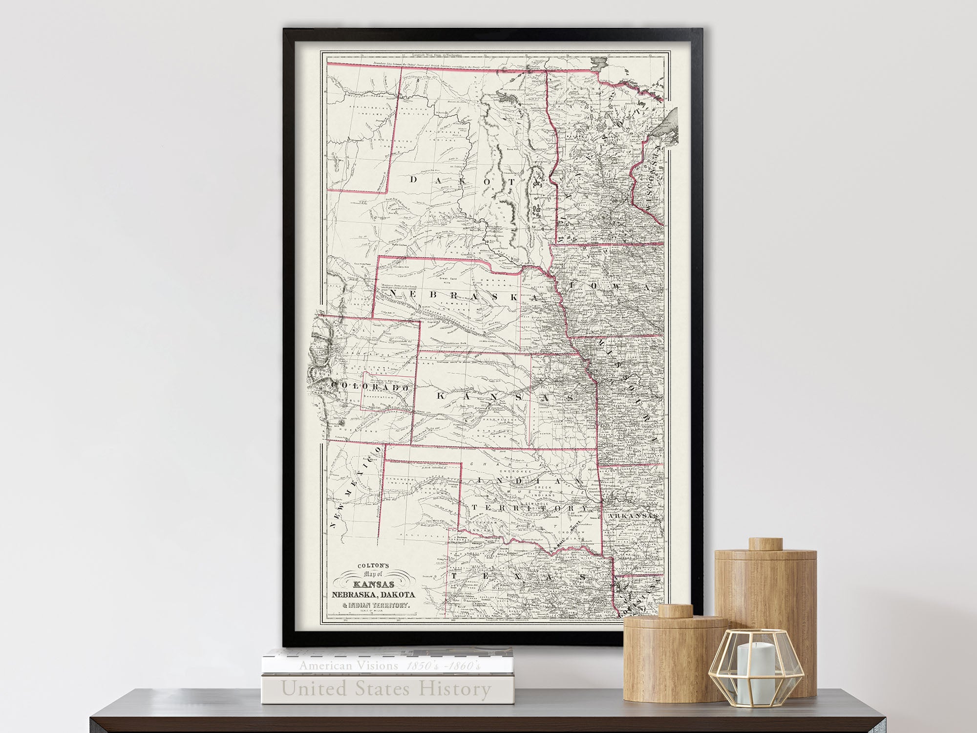 map of midwest region