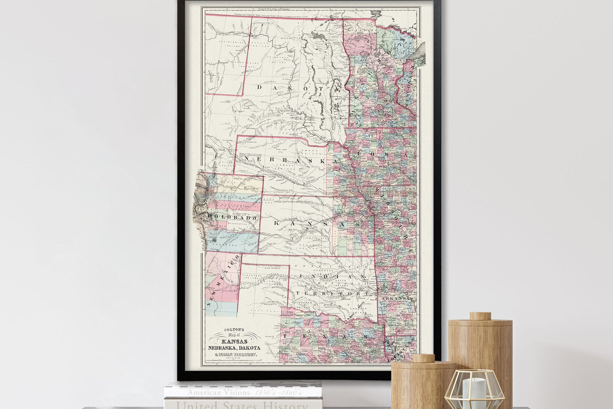 map of midwest states