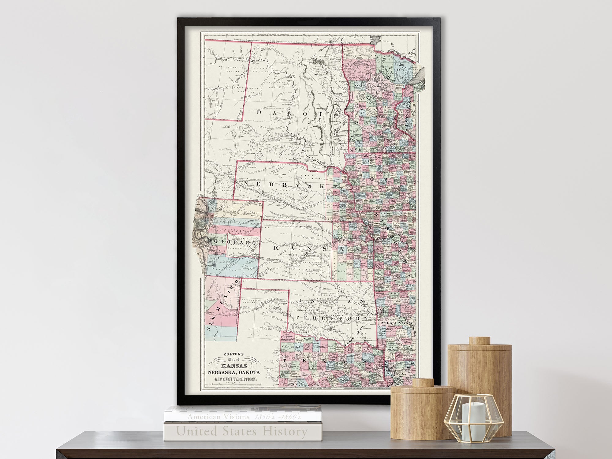 map of midwest states