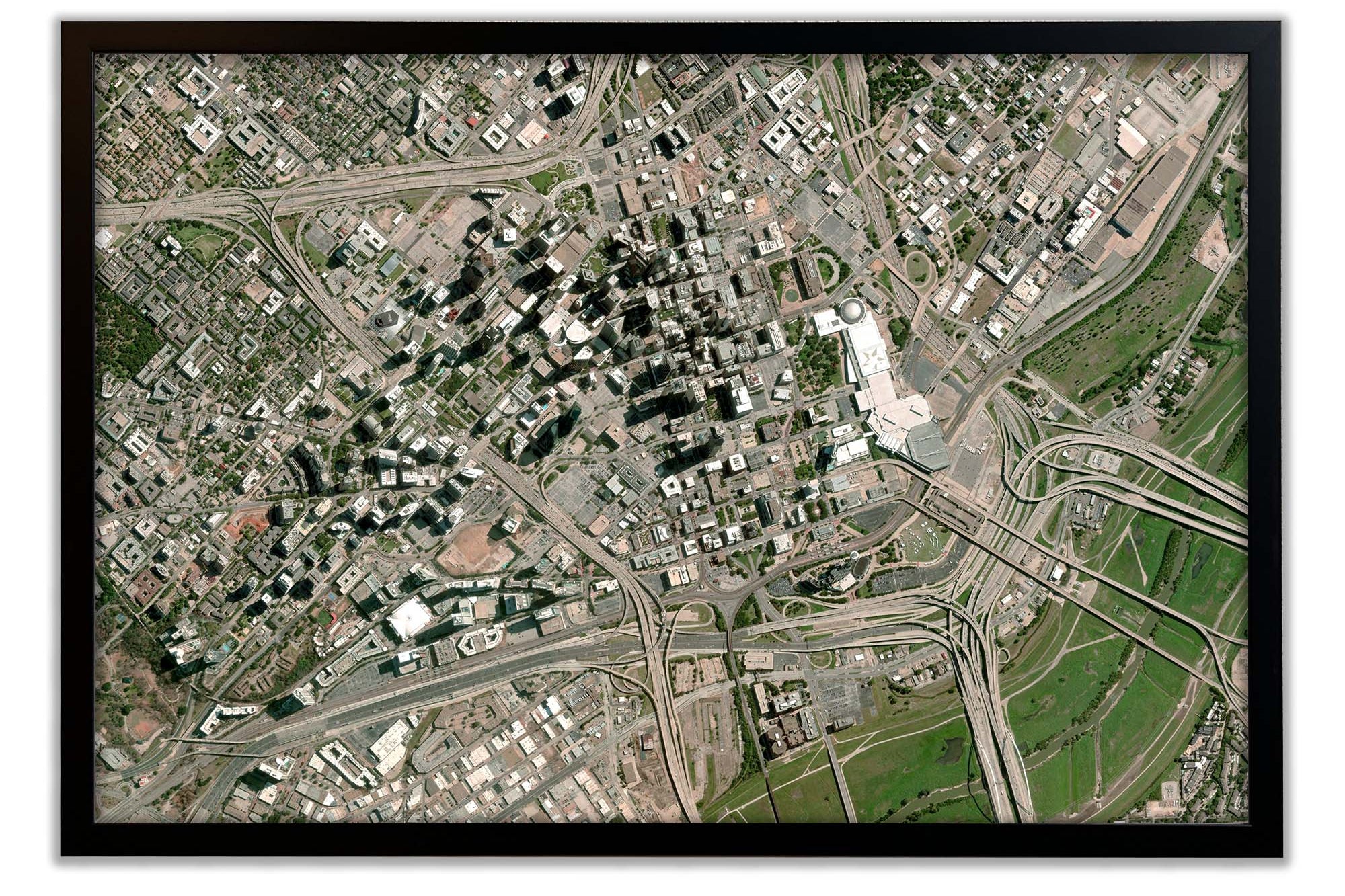 City of Dallas Satellite map
