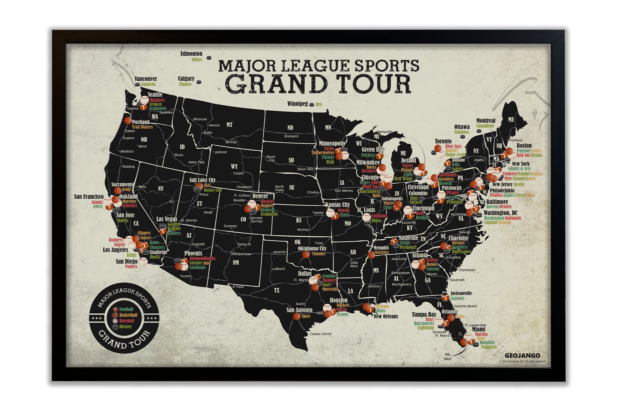 Grand Tour 4 Sports Stadium Map