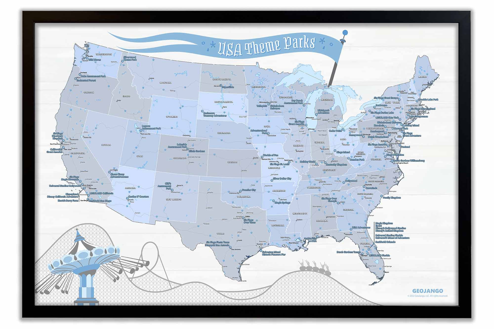 Best amusement parks in the US