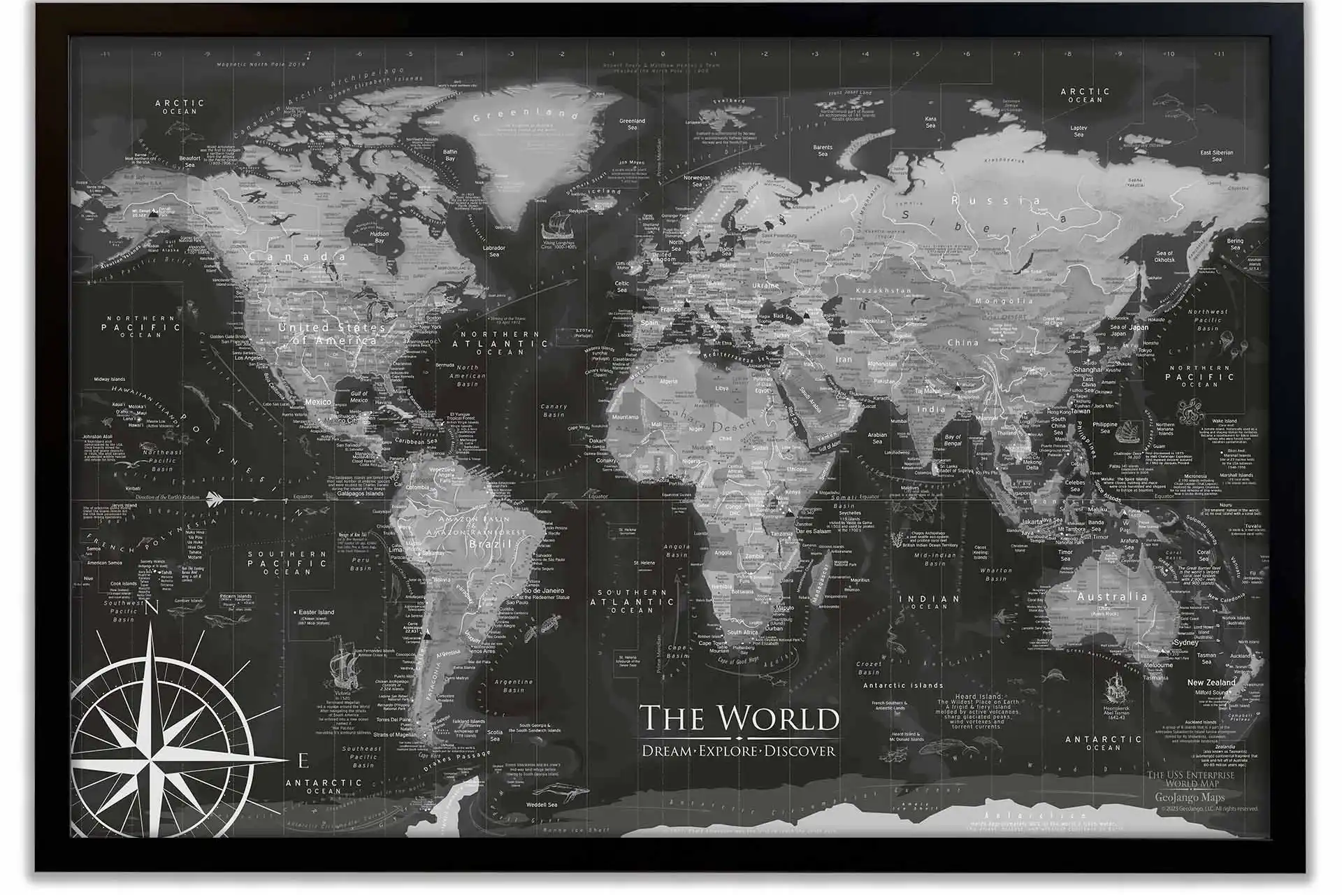 Executive Trip Map