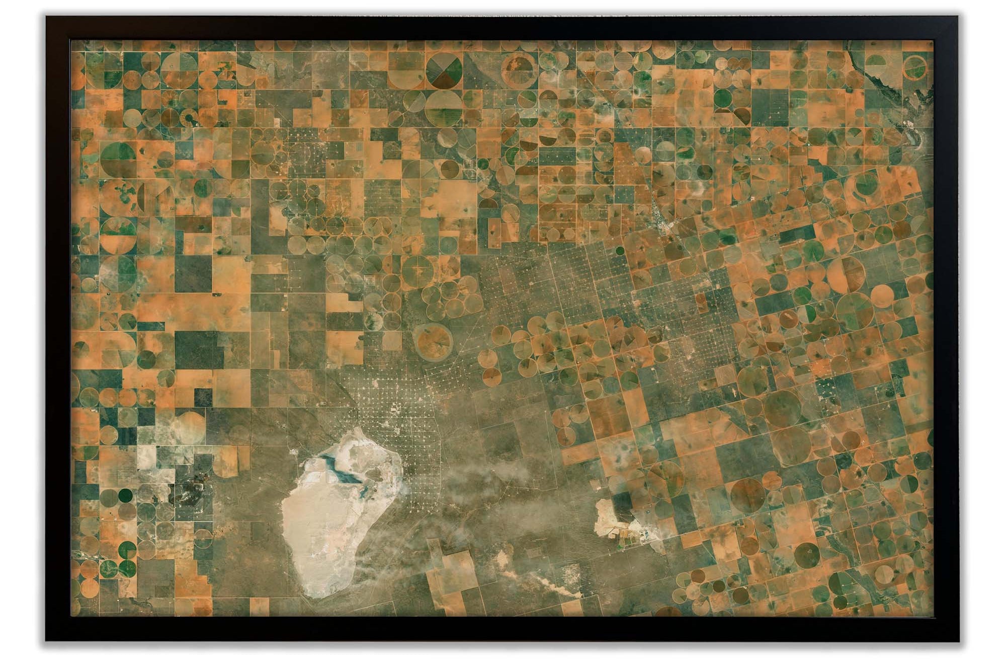 Texas farmland wall art