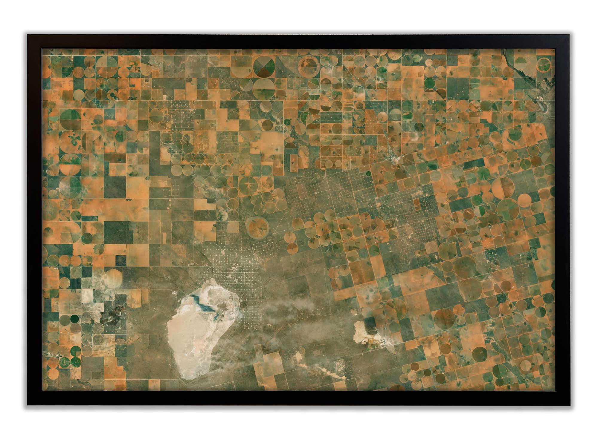 Texas farmland wall art