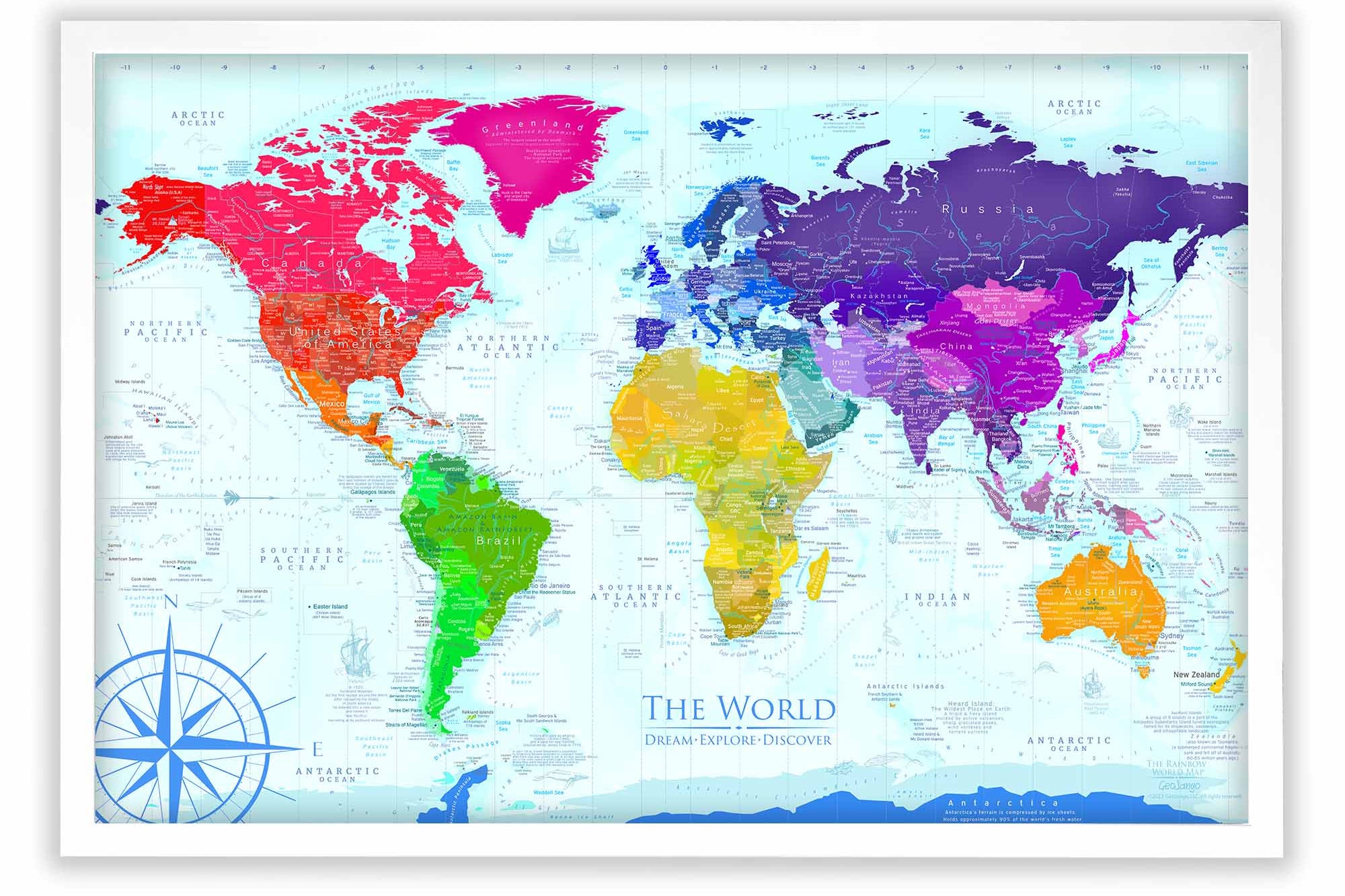 Kids world Map