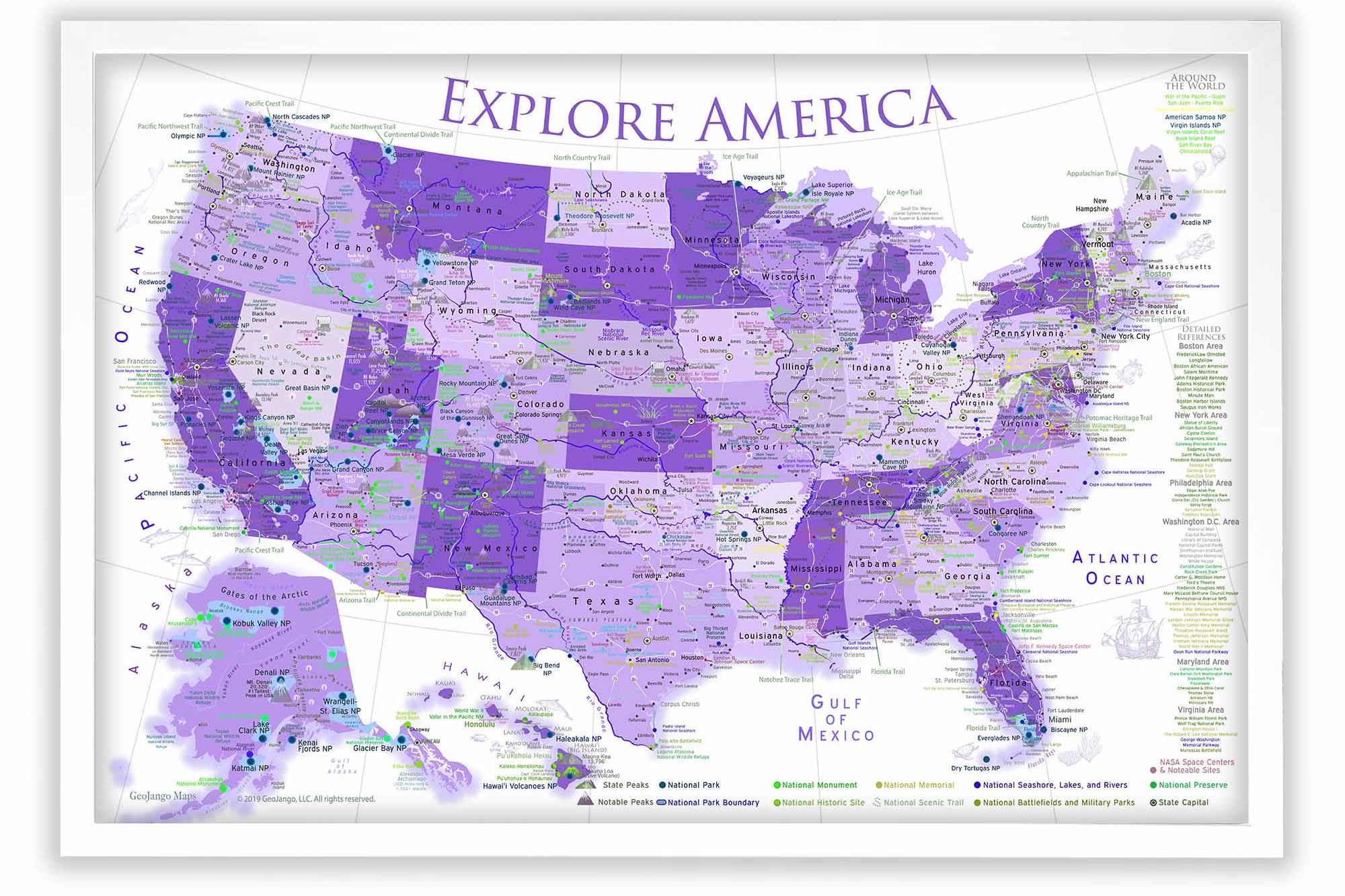 usa maps for kids