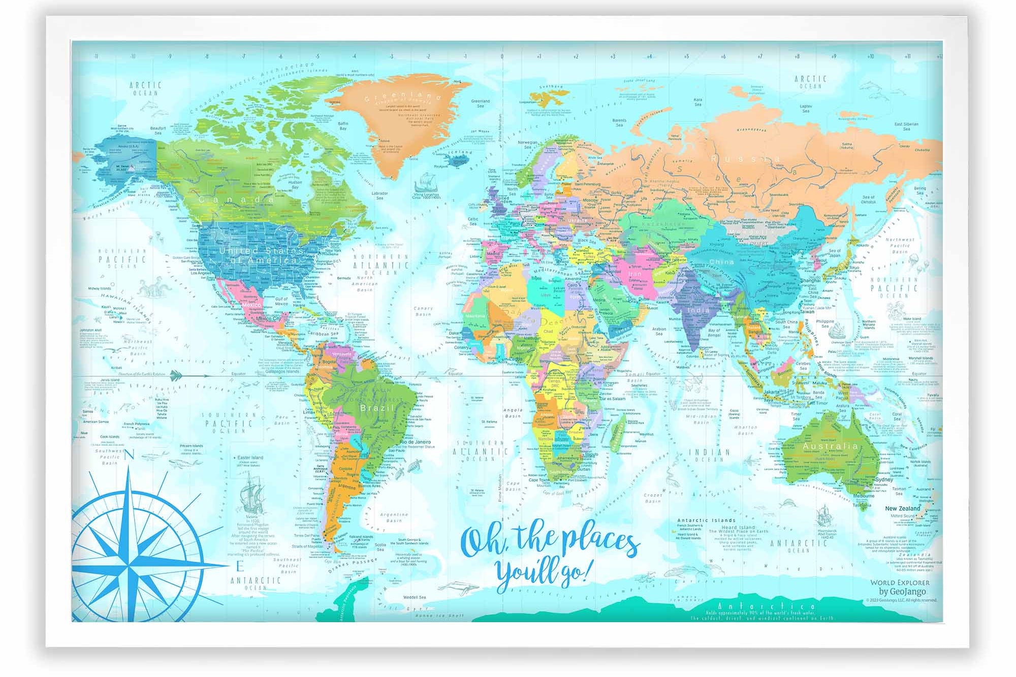 how to teach kids about the world with push pin maps