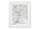 small personalized city map