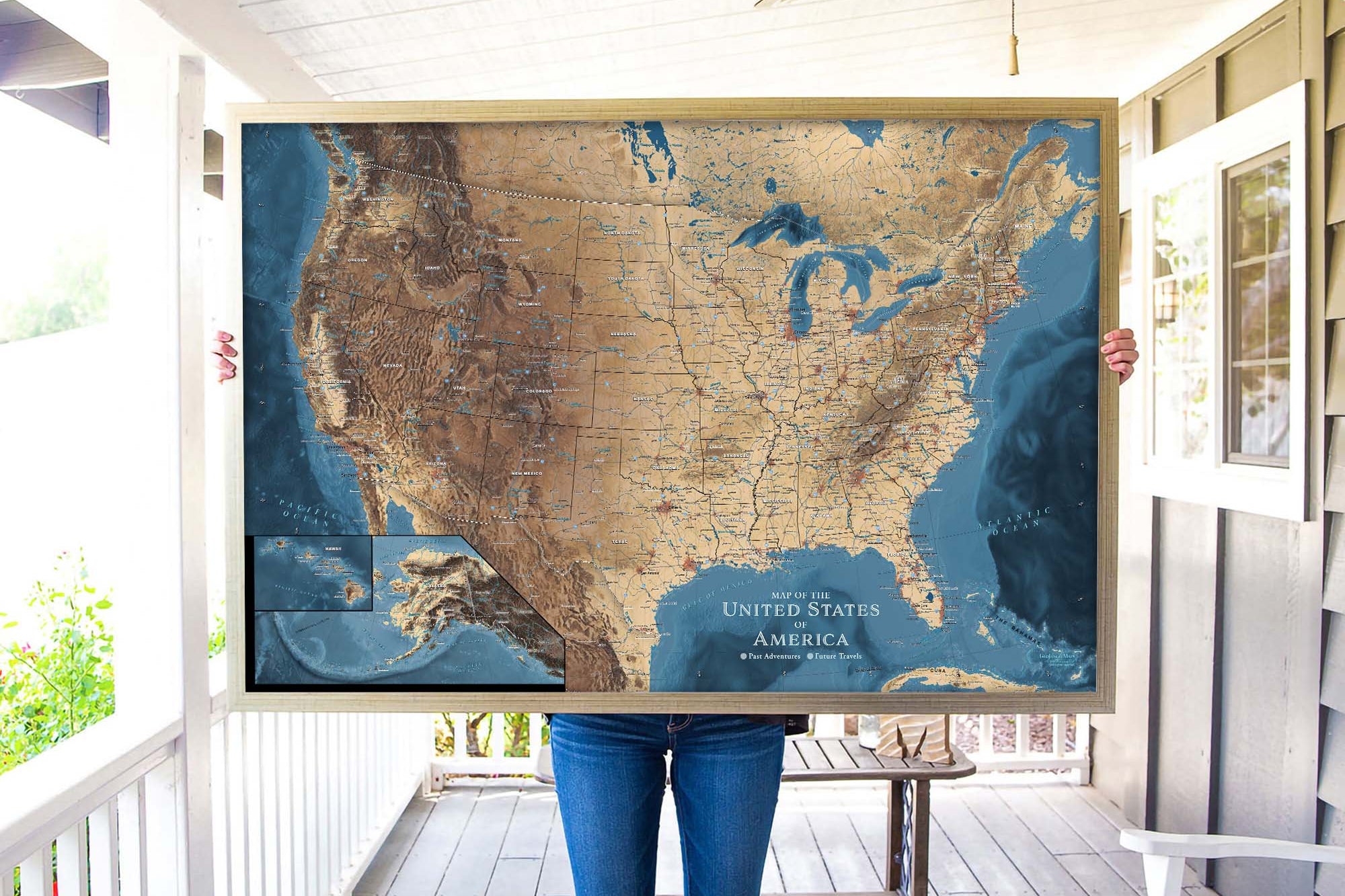 Map of the United States