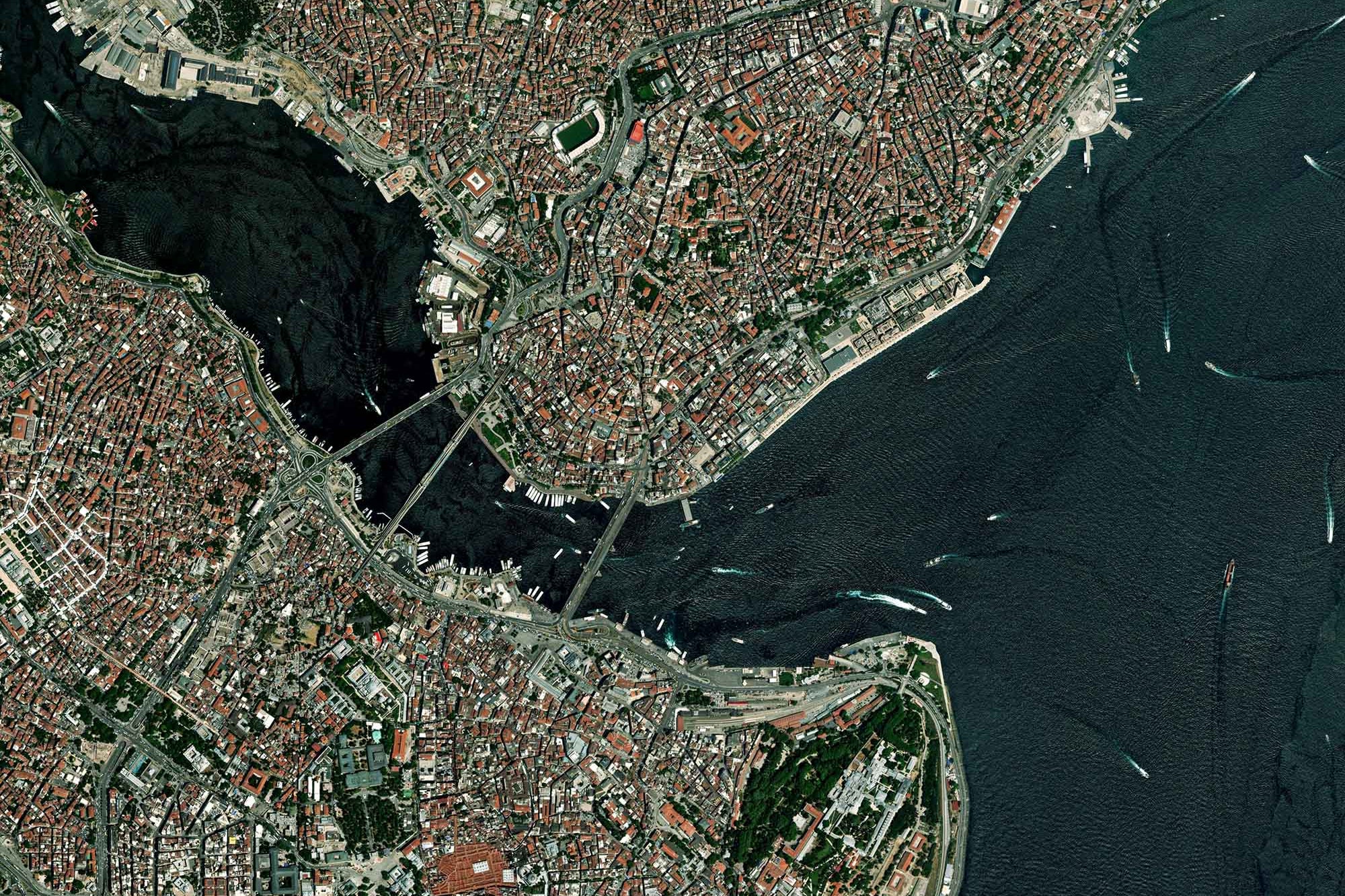 custom location satellite maps