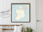 map of ireland push pin