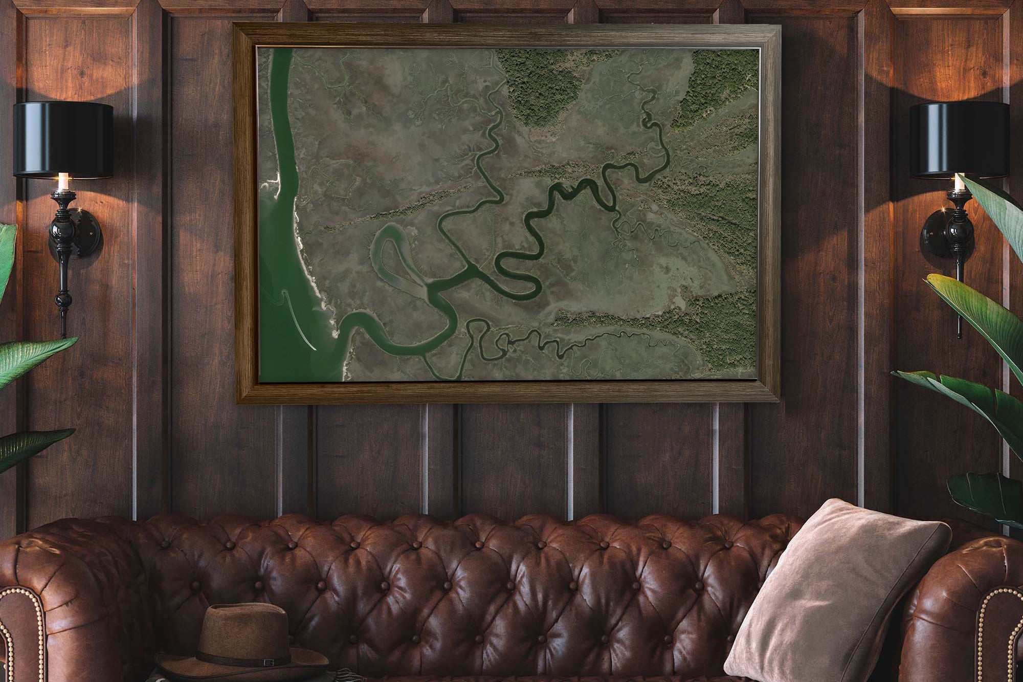 Georgia Marshland wall art