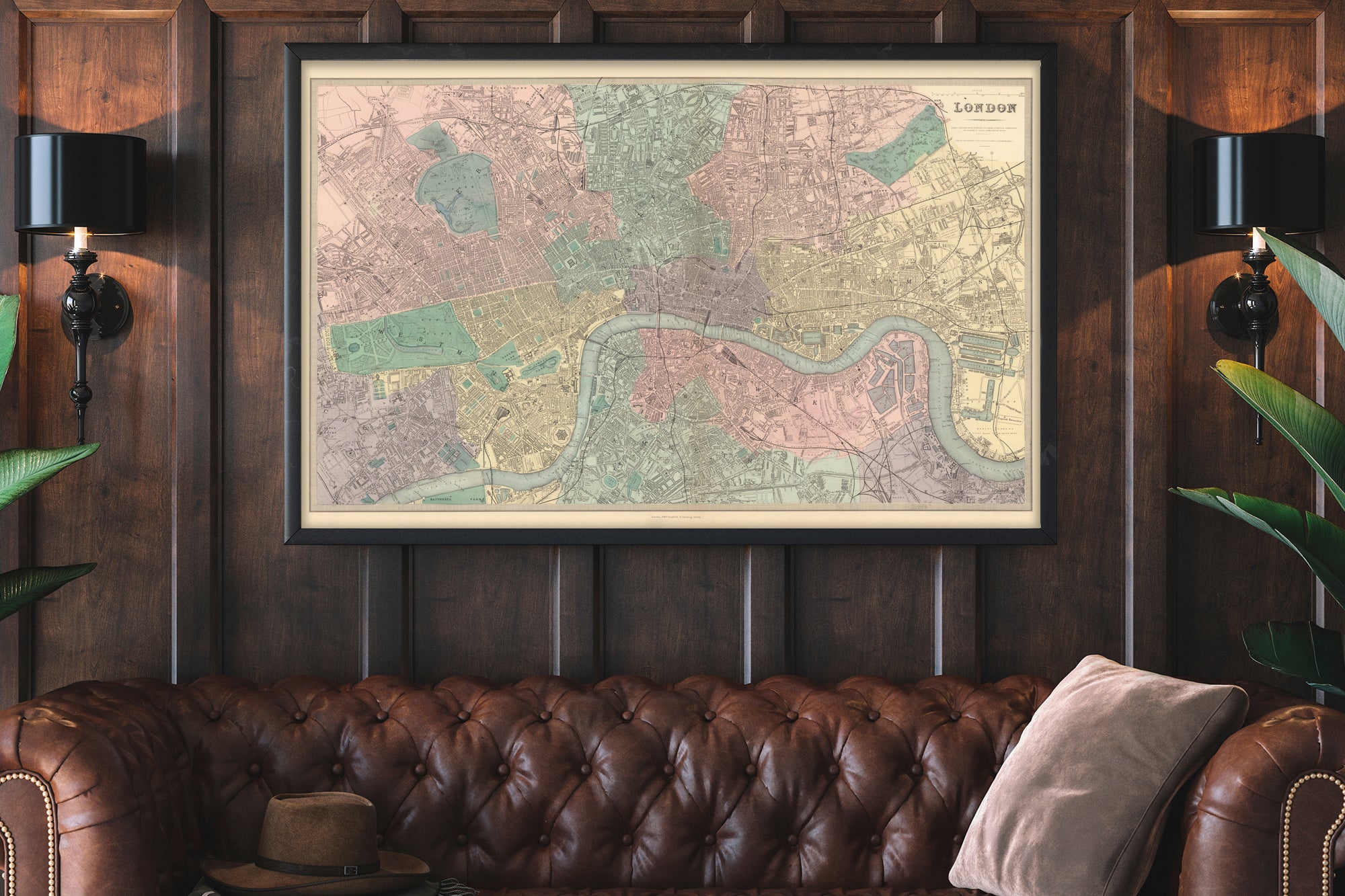Map of London England