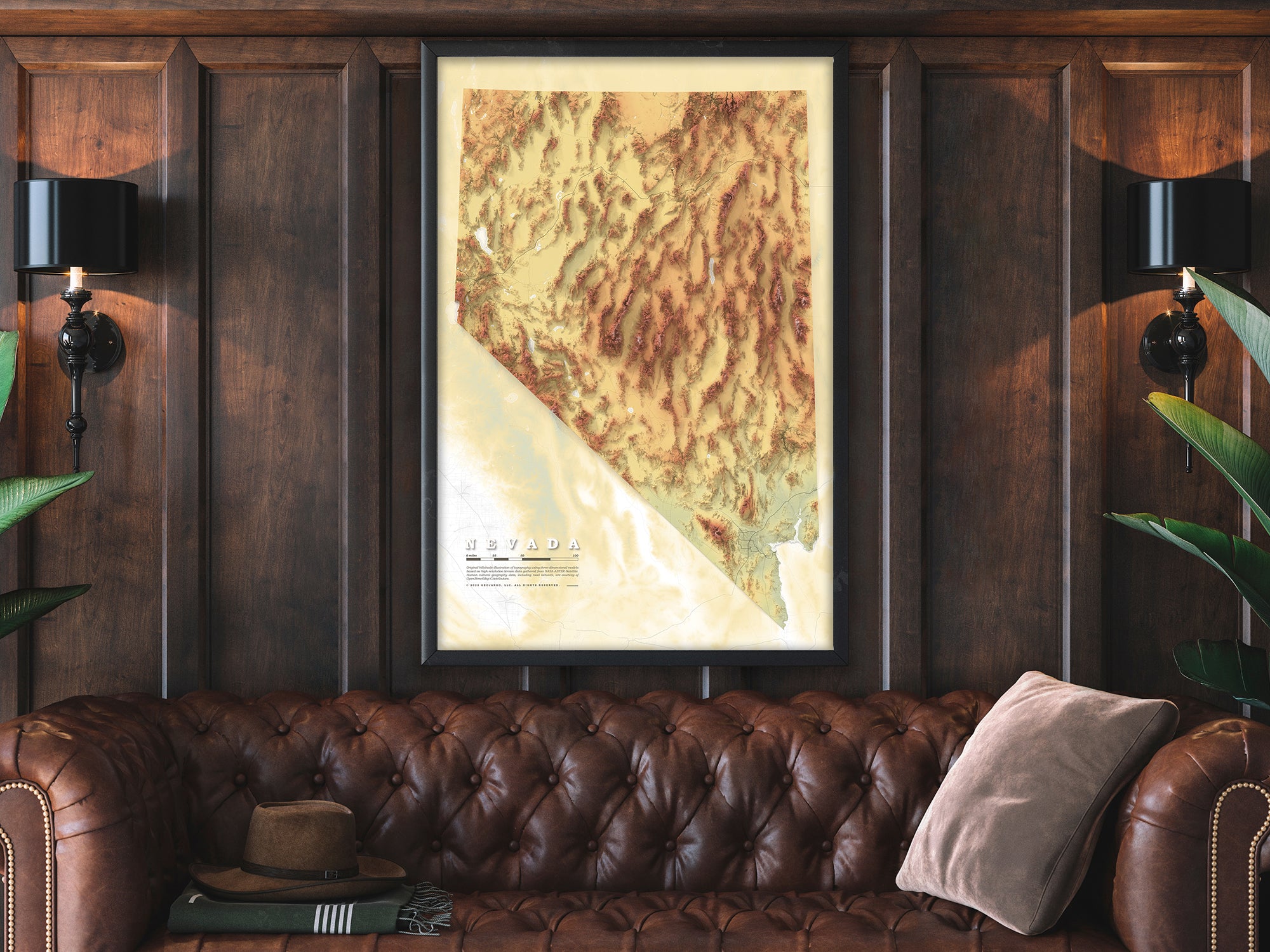 Executive Nevada Map