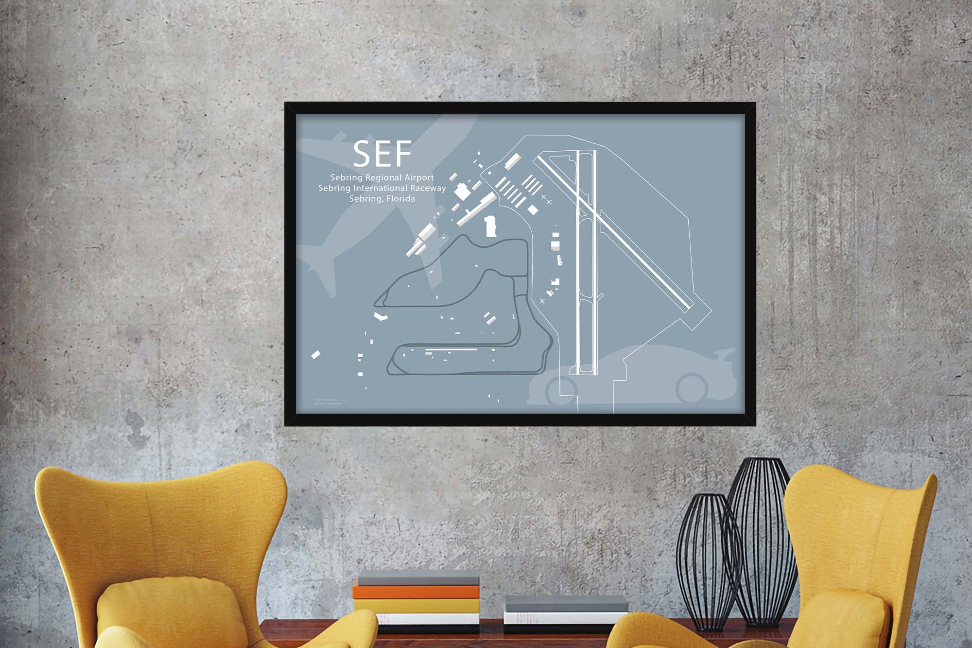 Sebring Regional Airport Map