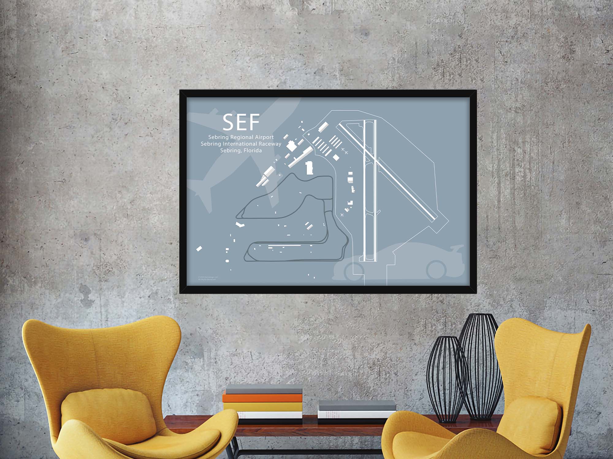 Sebring Regional Airport Map