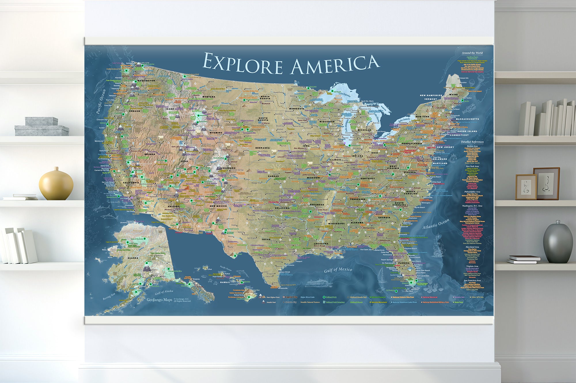 national parks wall art