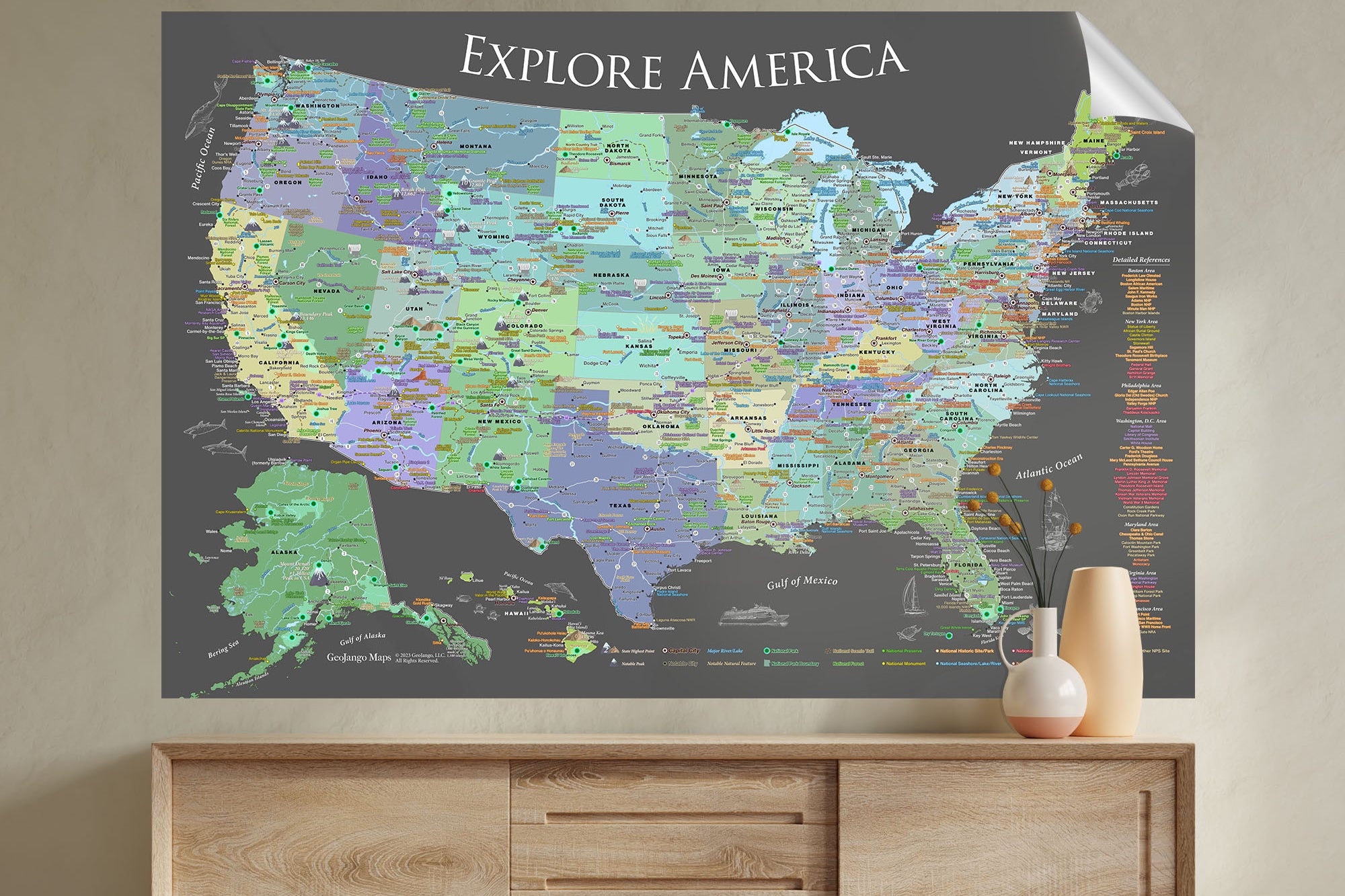 national parks wall decor