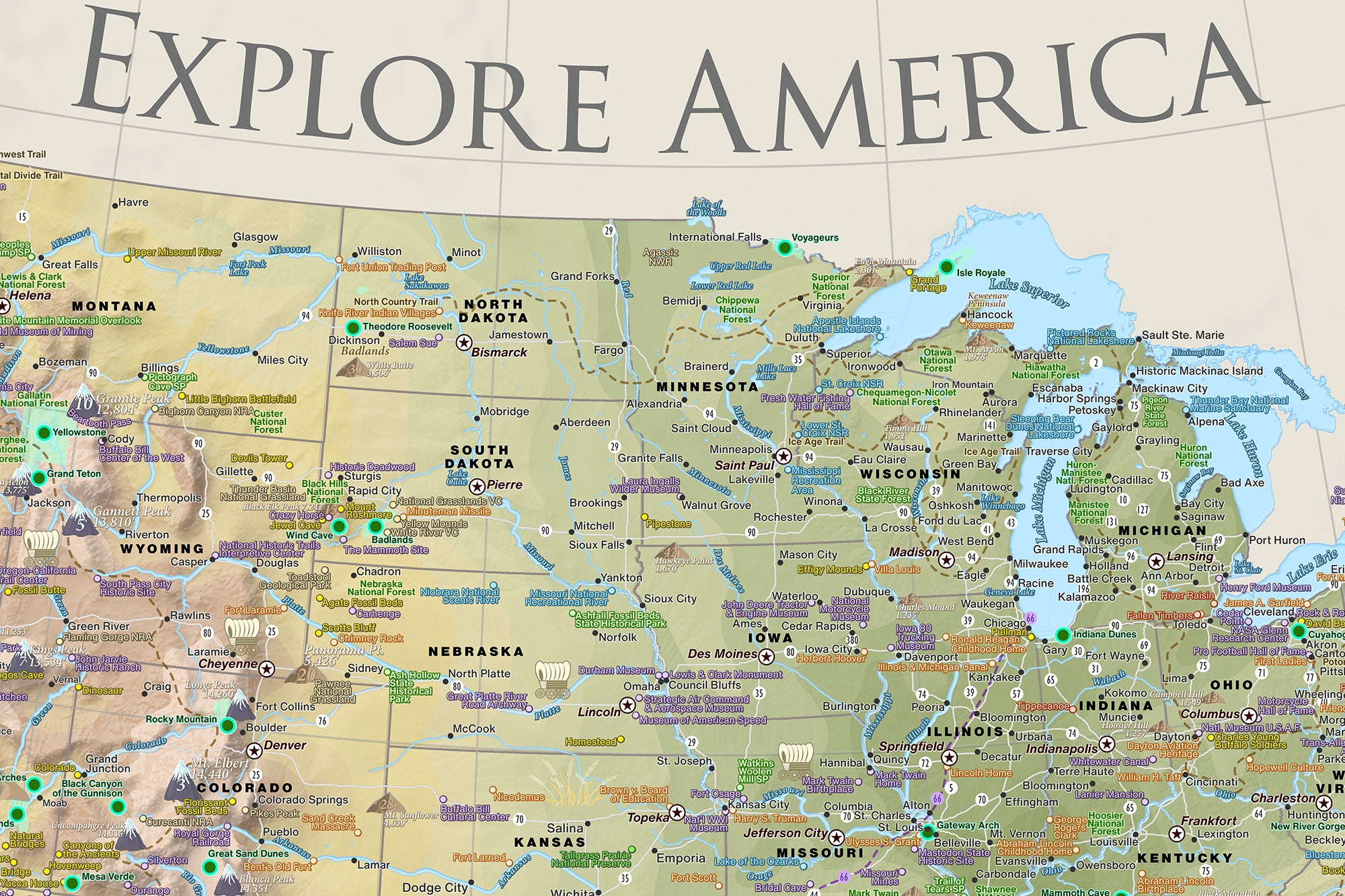 national parks in South Dakota