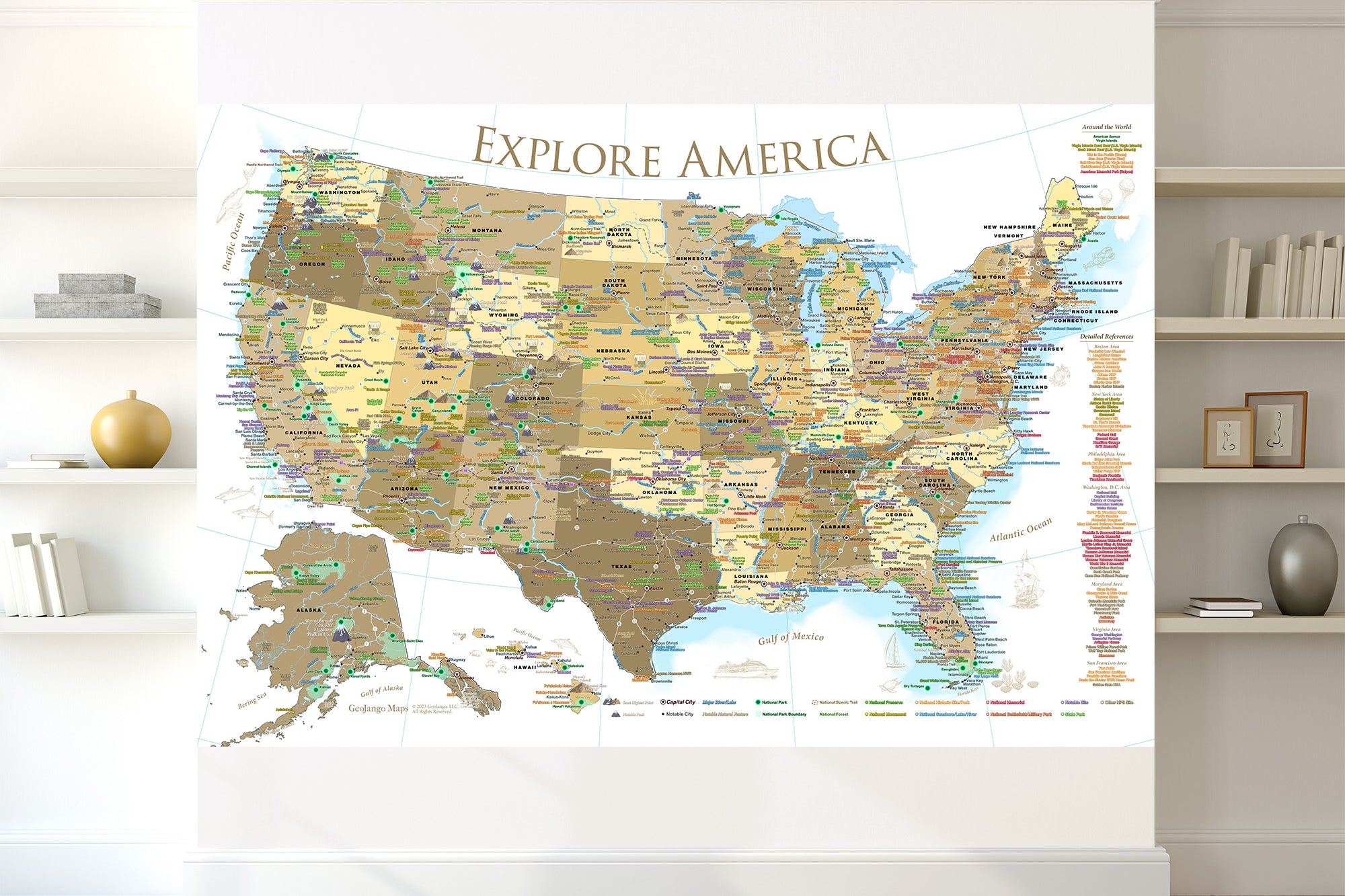 Explore America Map