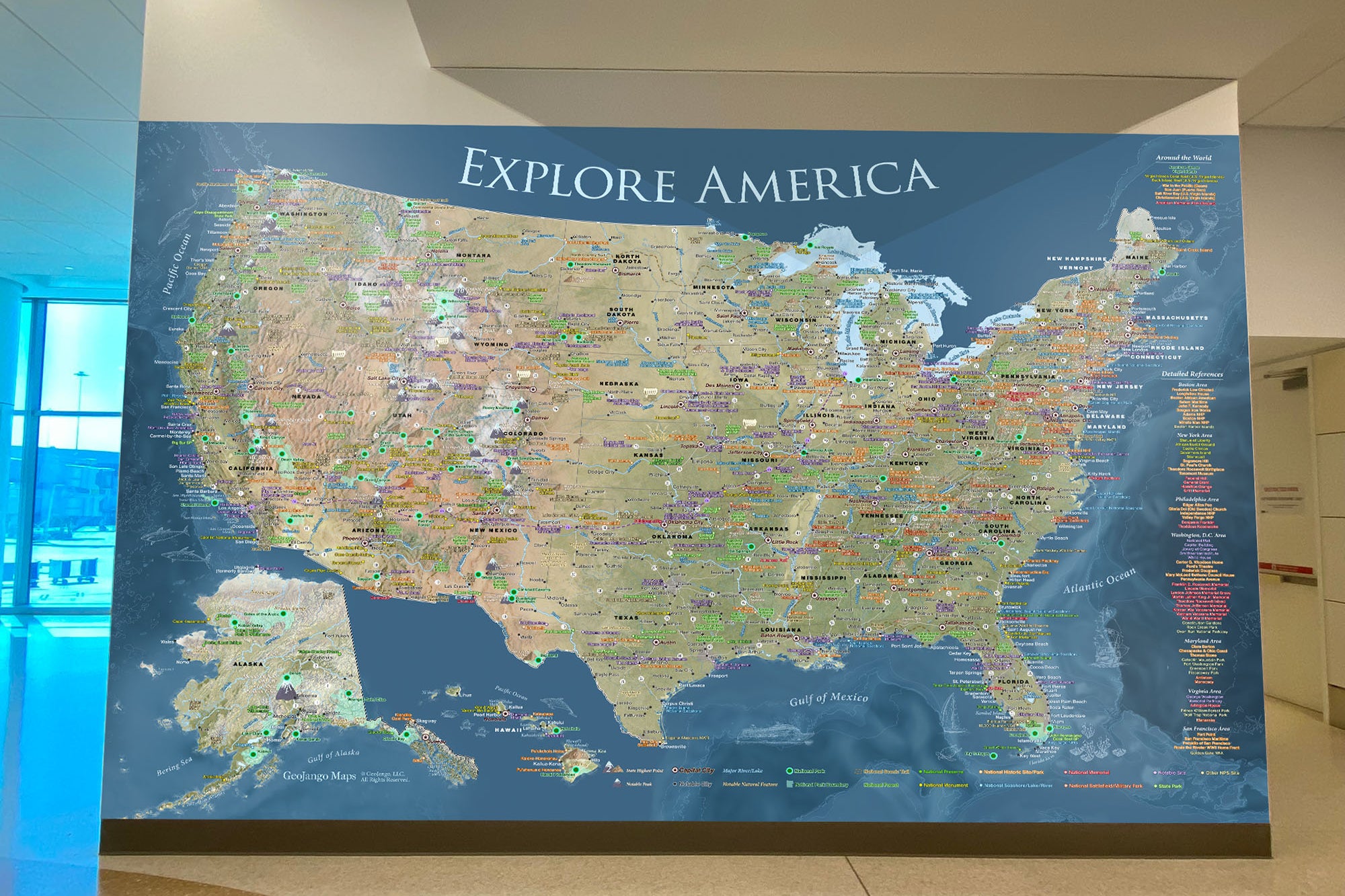 large map of national parks